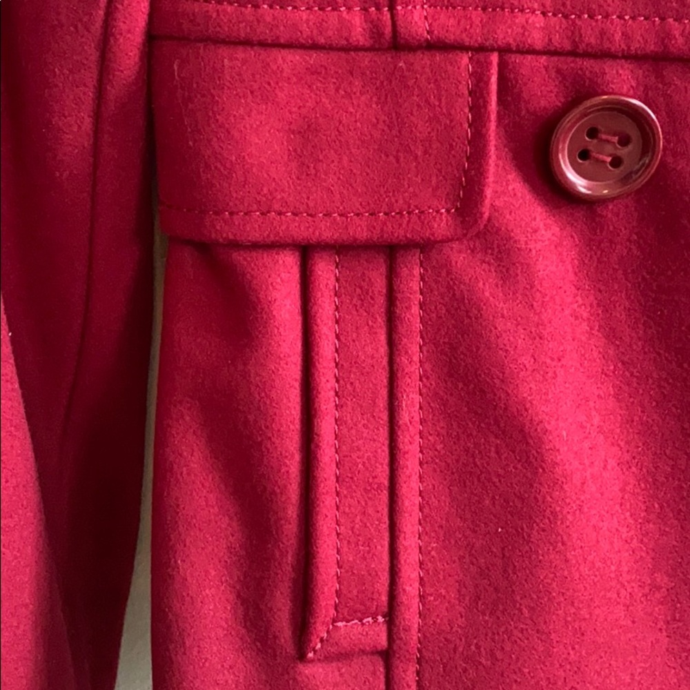 Kenneth Cole Reaction Red Peacoat